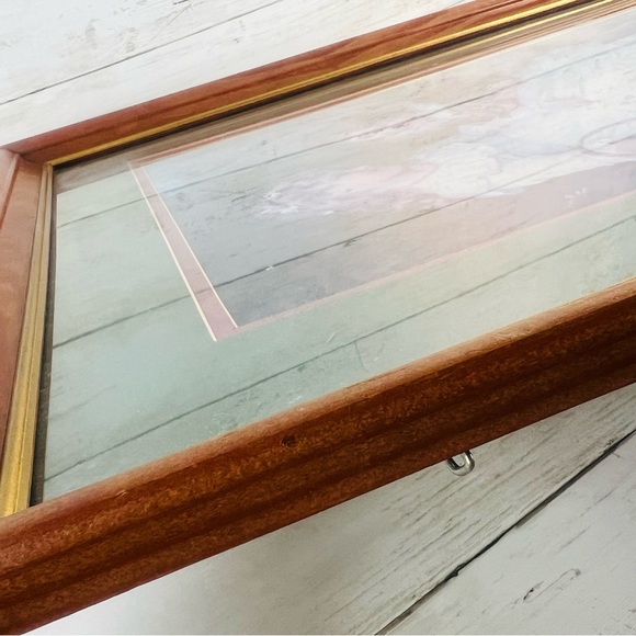 Vintage Art Print Framed Sweethearts by Frederick Morgan victorian children, - Picture 7 of 9